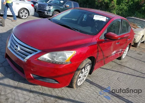 2013 Nissan Sentra S z USA, uszkodzony, nr VIN 3N1AB7AP5DL770211